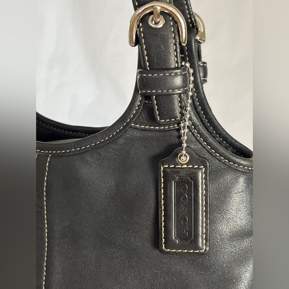 Coach Vintage SoHo Black Leather Shoulder Bag - Picture 8 of 14